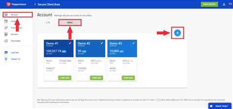 Demo account FAQ .